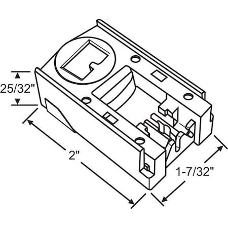 Strybuc Pivot Lock Shoe 85-5045